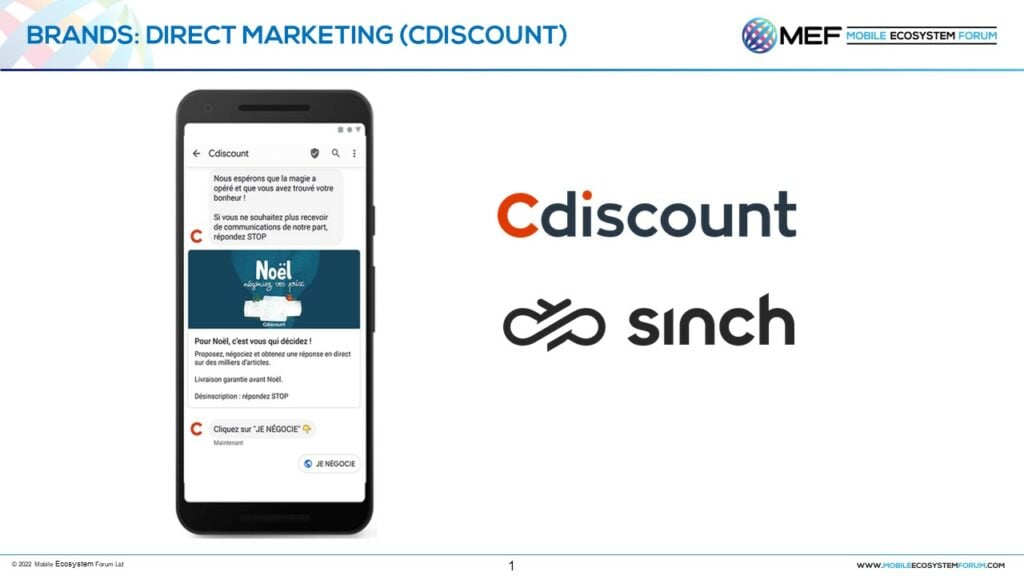 Sinch - Cdiscount