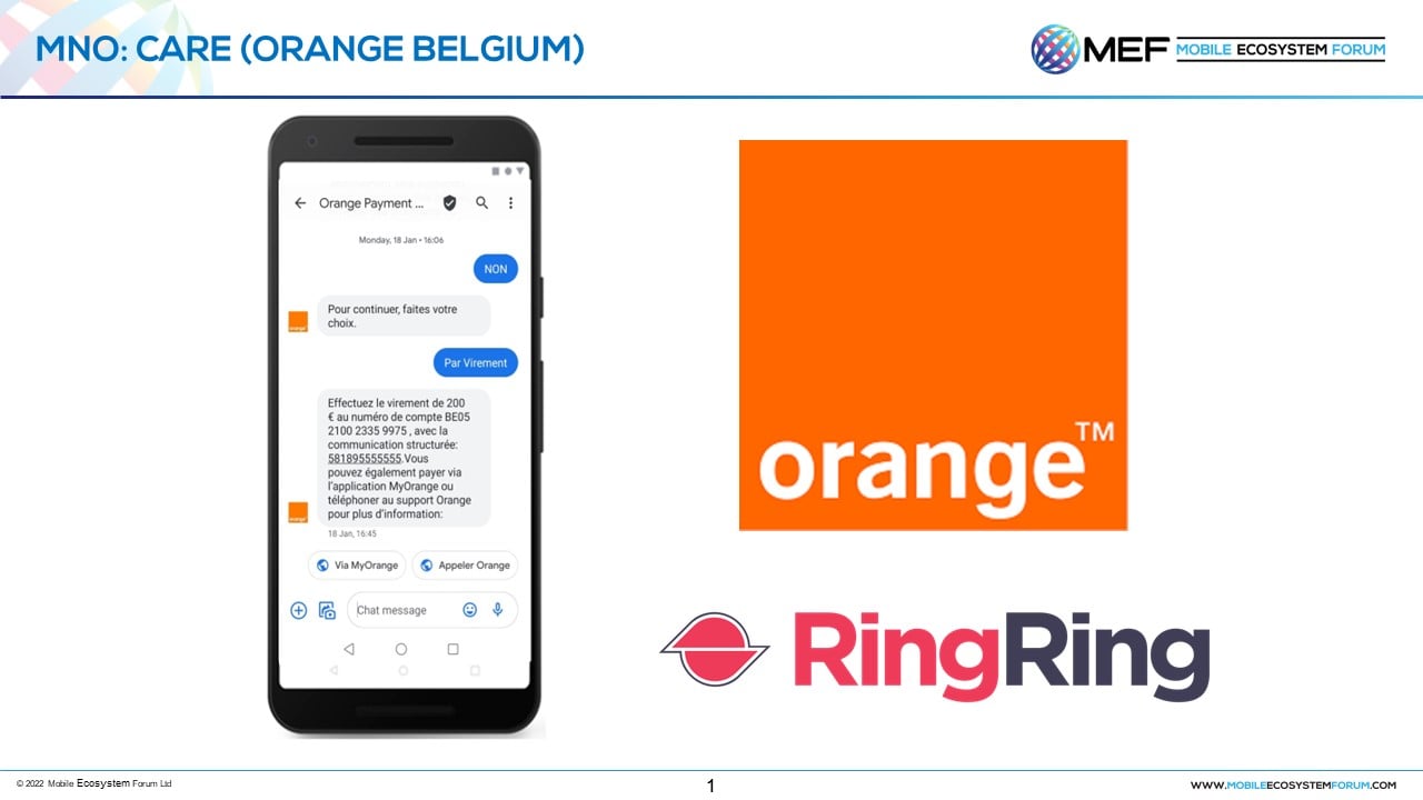 Orange Belgium - Ringring